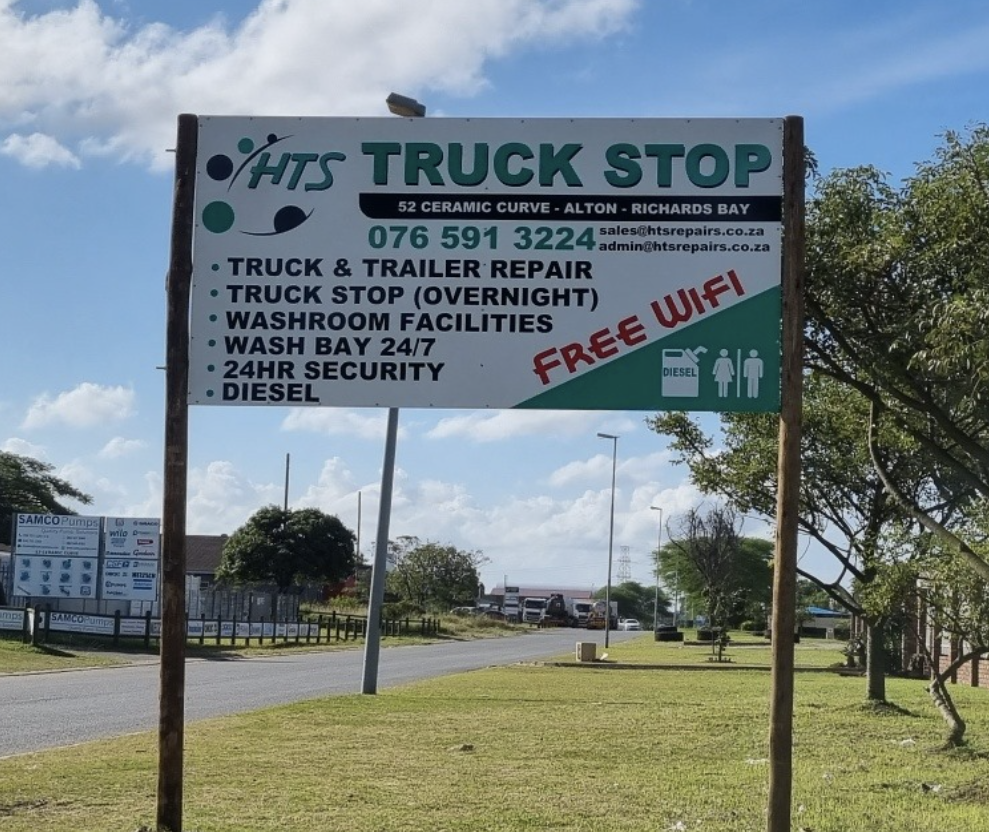 HTS Truck Stop Logo