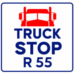 Truck Stop R55 Logo