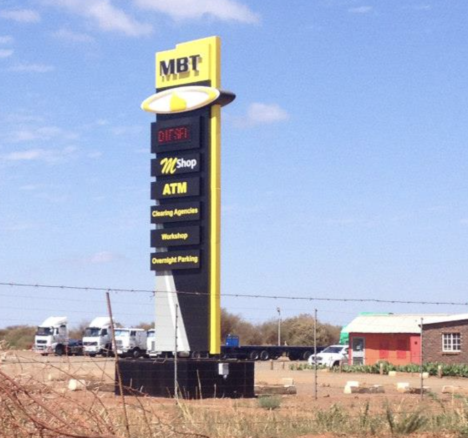 MBT Zeerust Truck Stop Logo