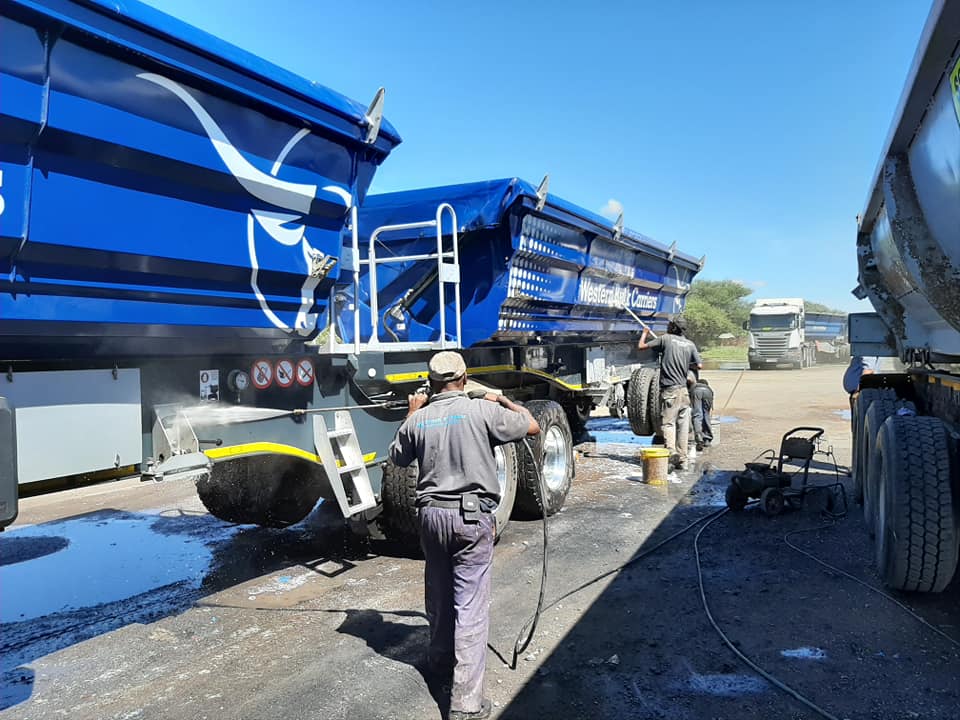 VZ Truck Wash Kimberly Logo